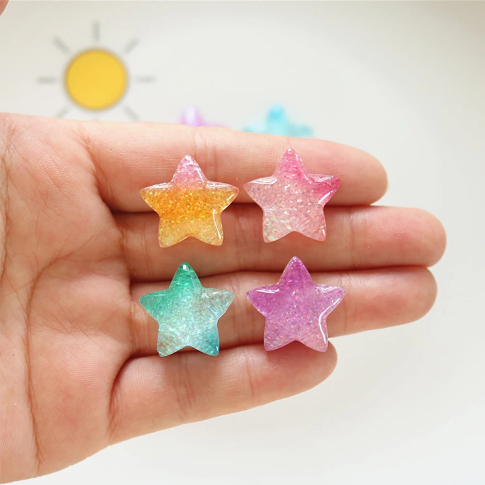 10PCS Gradient Star Series Res - đánh giá và giá Star Flat Back