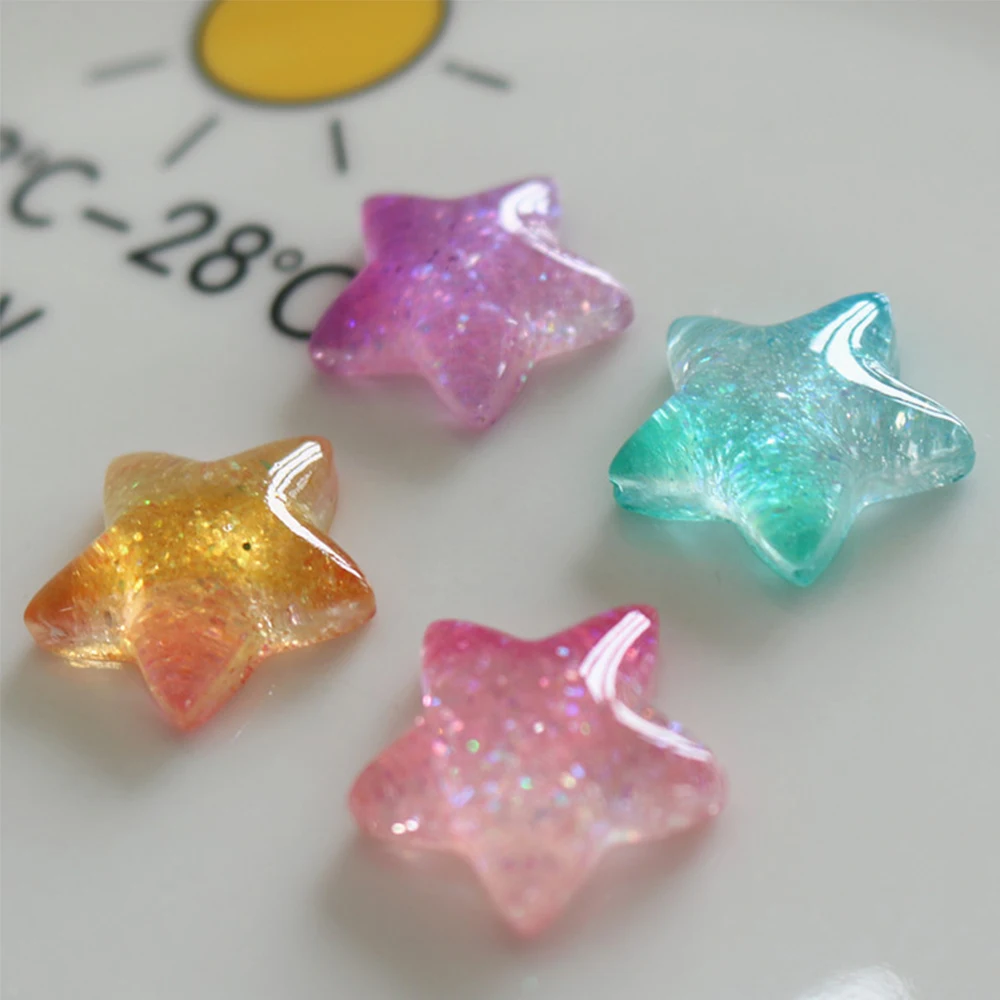10PCS Gradient Star Series Res - đánh giá và giá Star Flat Back