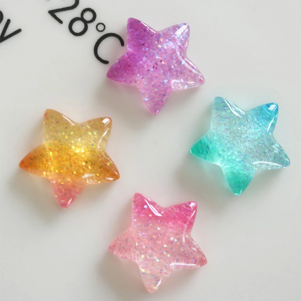10PCS Gradient Star Series Res - đánh giá và giá Star Flat Back