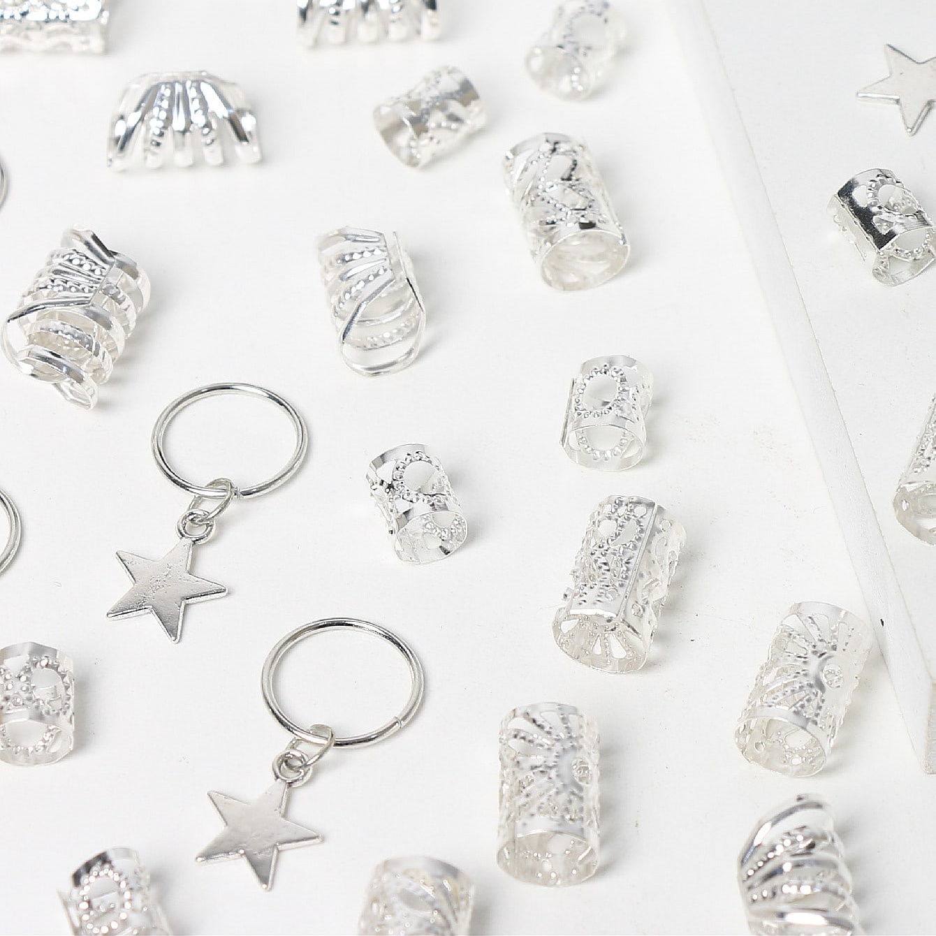 35pcs/set Silver Five-pointed  - đánh giá và giá Body Jewelry Websites