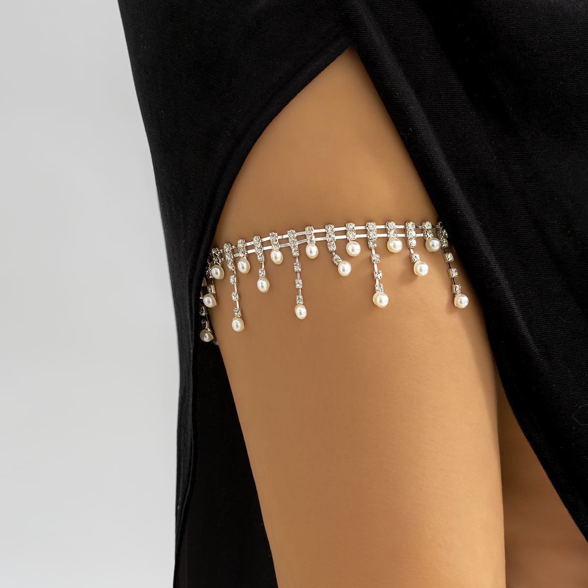 IngeSight.Z Sexy Full Rhinesto - đánh giá và giá Body Jewelry Leg Chain
