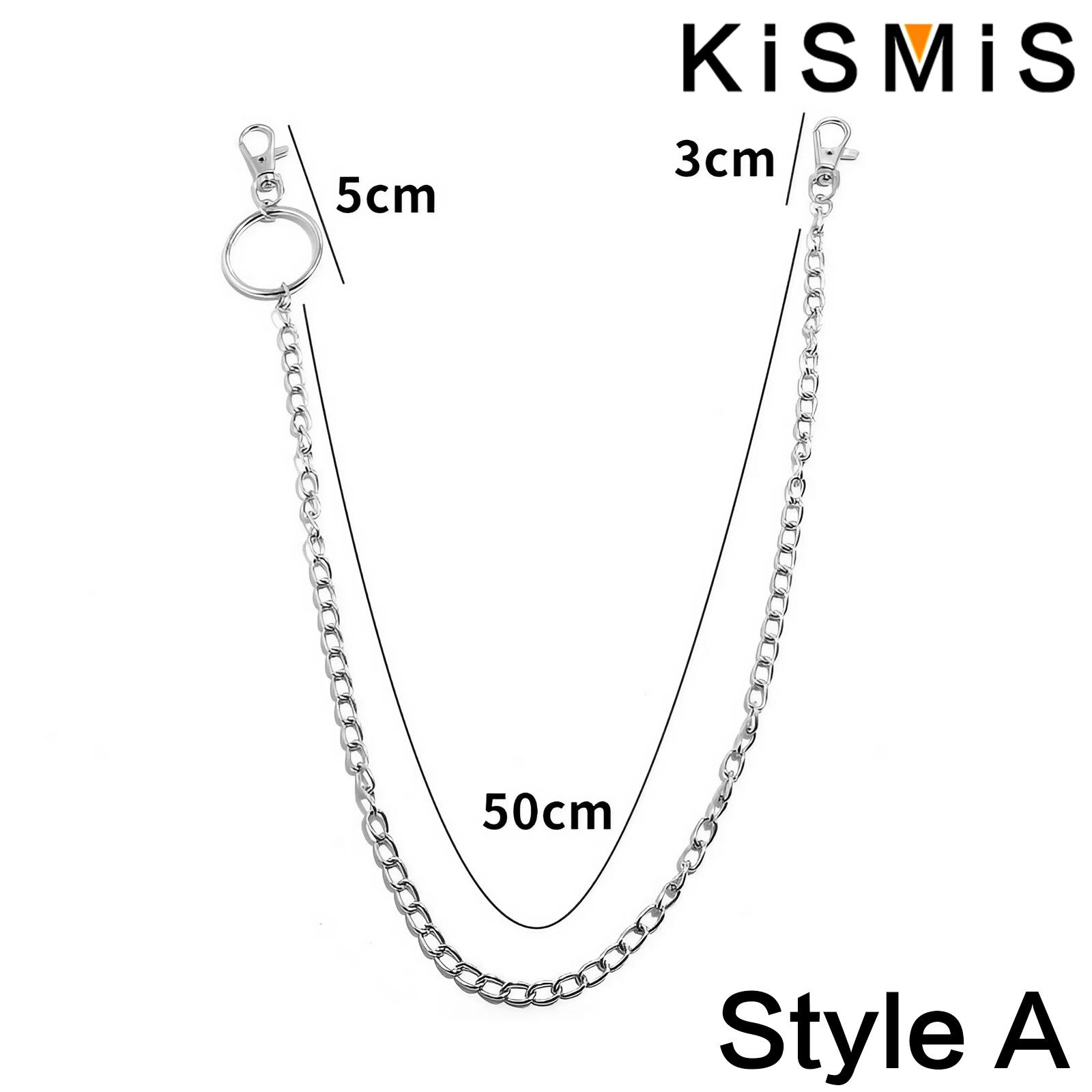 KISMIS 1PC Punk Street keychai - đánh giá và giá Body Jewelry Leg Chain