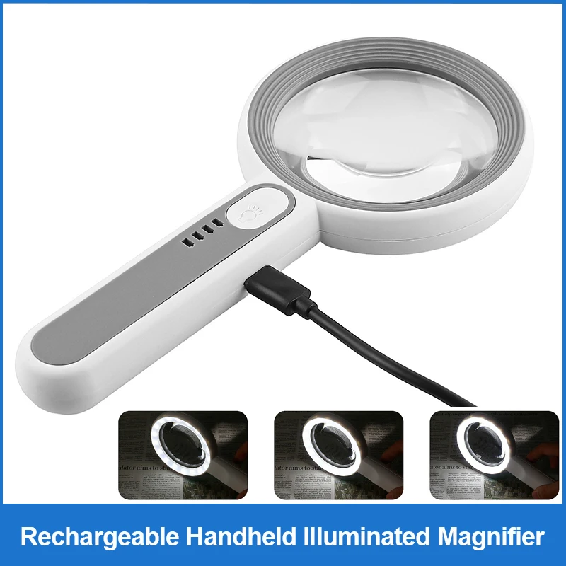 Rechargeable Handheld Magnifie - đánh giá và giá Body Jewelry Websites