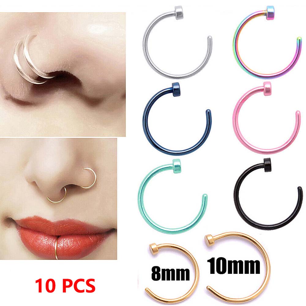 10 Pcs Simple Ear Ring Sale Su - đánh giá và giá Body Jewelry On Sale
