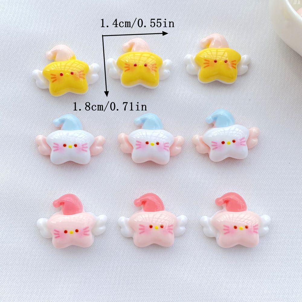 20Pcs New Cute Mini Resin  Ang - đánh giá và giá Star Flat Back