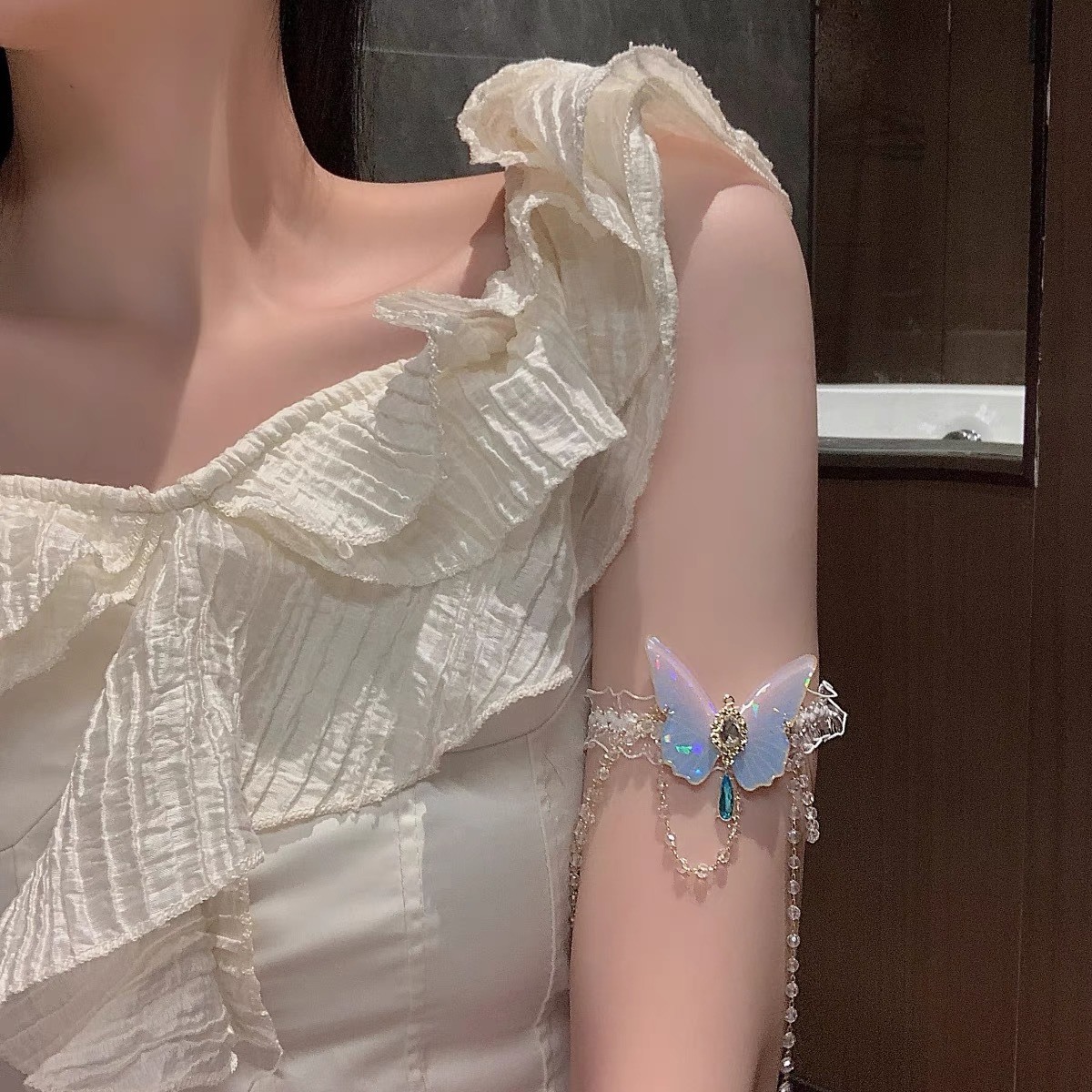 Fashionable Butterfly Pattern  - đánh giá và giá Body Jewelry Leg Chain
