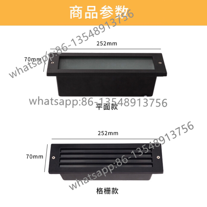 Rectangle LED waterproof corne - đánh giá và giá Body Jewelry Factory