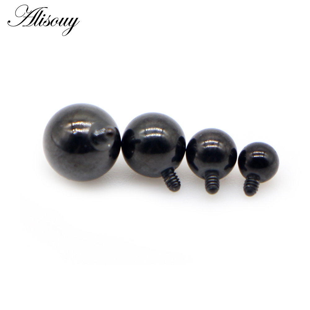 Alisouy 2PCS 3/4/5/6mm 16G Sta - đánh giá và giá Dermal Anchor Top