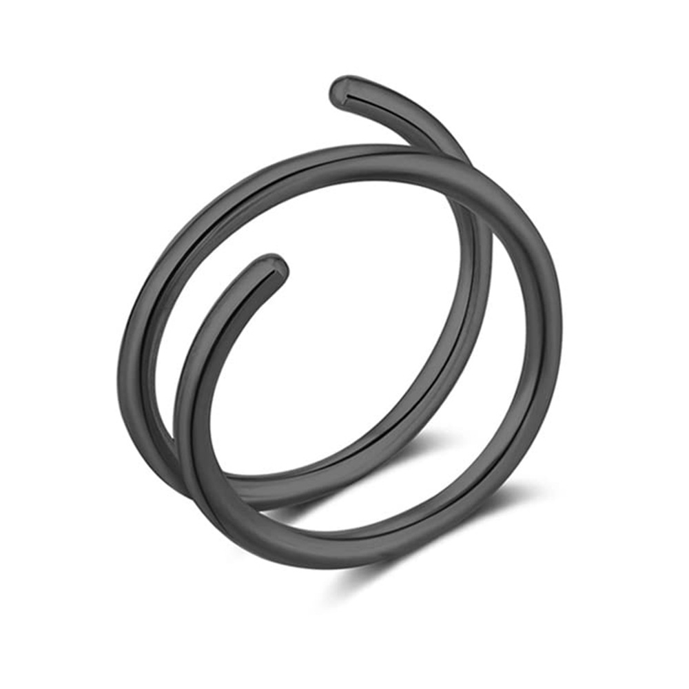 1PC Stainless Steel 316 Double - đánh giá và giá Body Jewelry Hoops