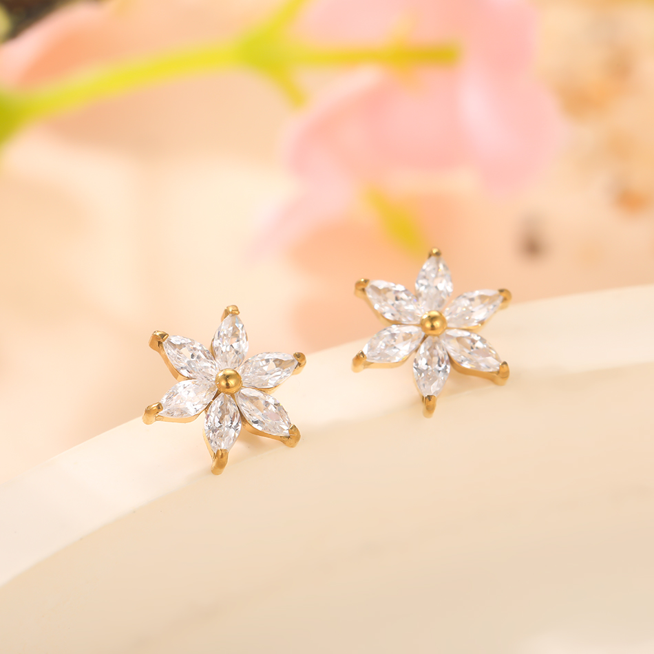 1/5PCS Titanium Crystal Flower - đánh giá và giá Dermal Anchor Top