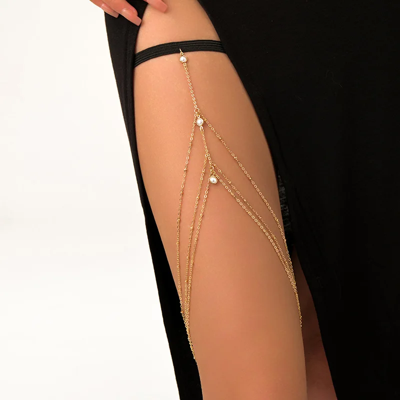 Fashion Summer Bohemian Thigh  - đánh giá và giá Body Jewelry Leg Chain