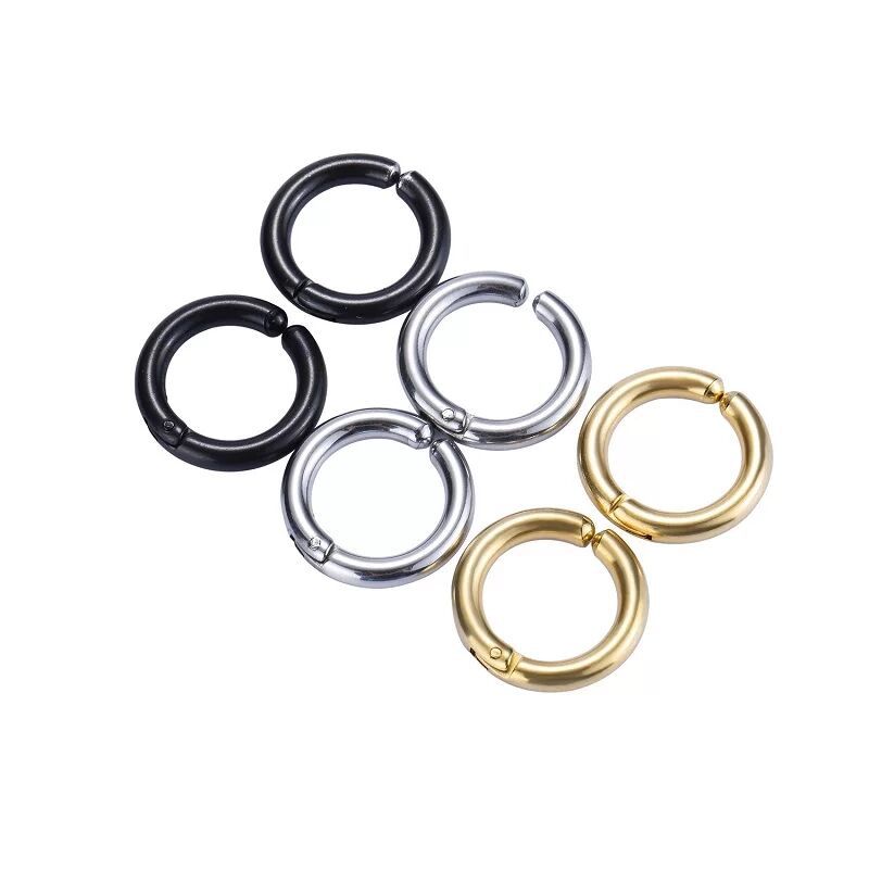 2/6Pcs Fake Huggie Hoop Earrin - đánh giá và giá Body Jewelry Hoops