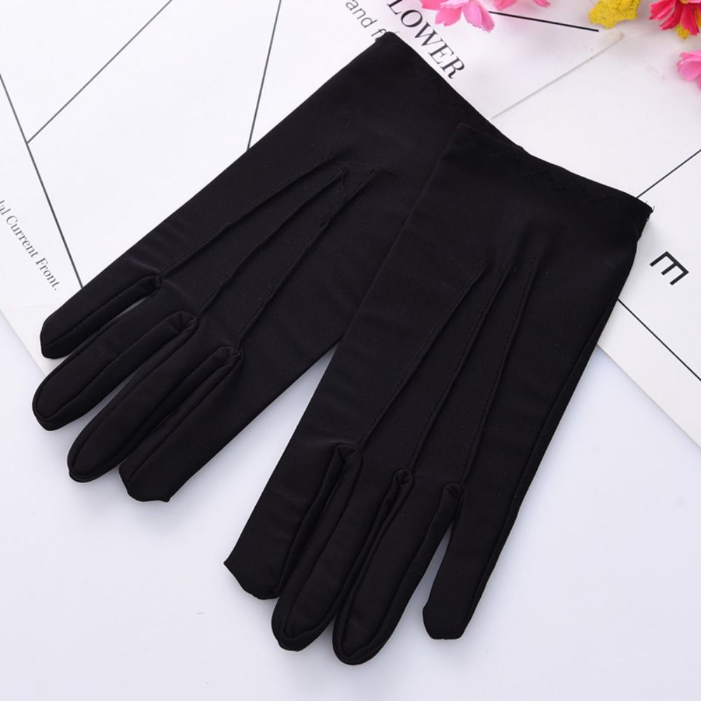 Soft White Cotton Gloves Thin  - đánh giá và giá Body Jewelry Websites
