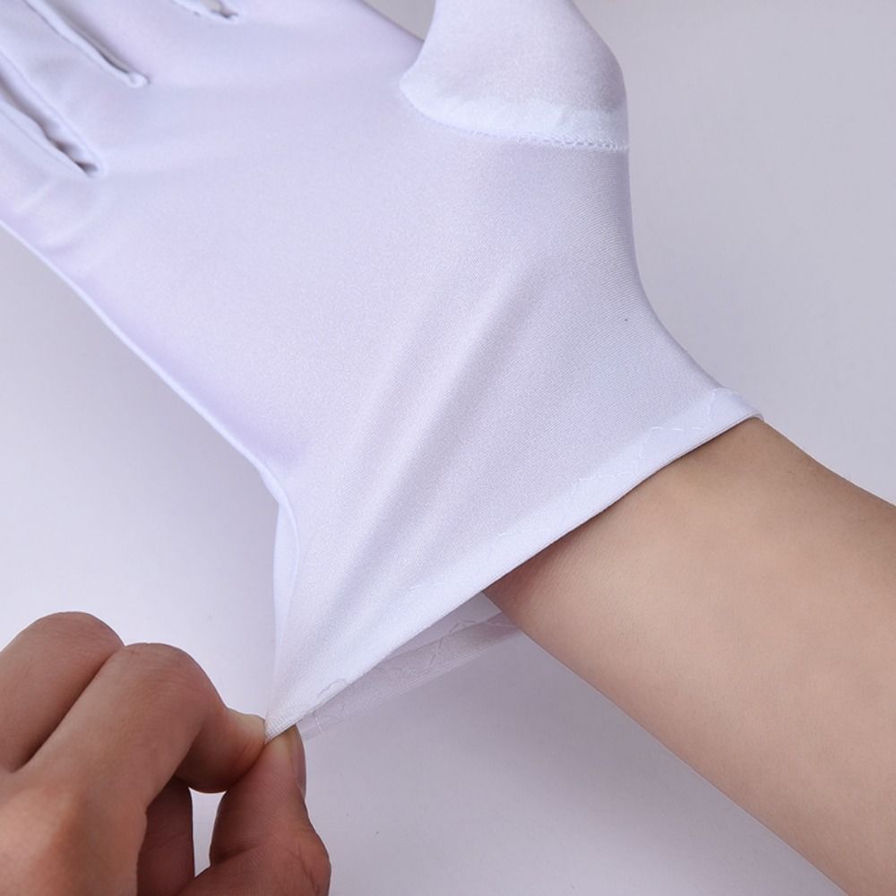 Soft White Cotton Gloves Thin  - đánh giá và giá Body Jewelry Websites