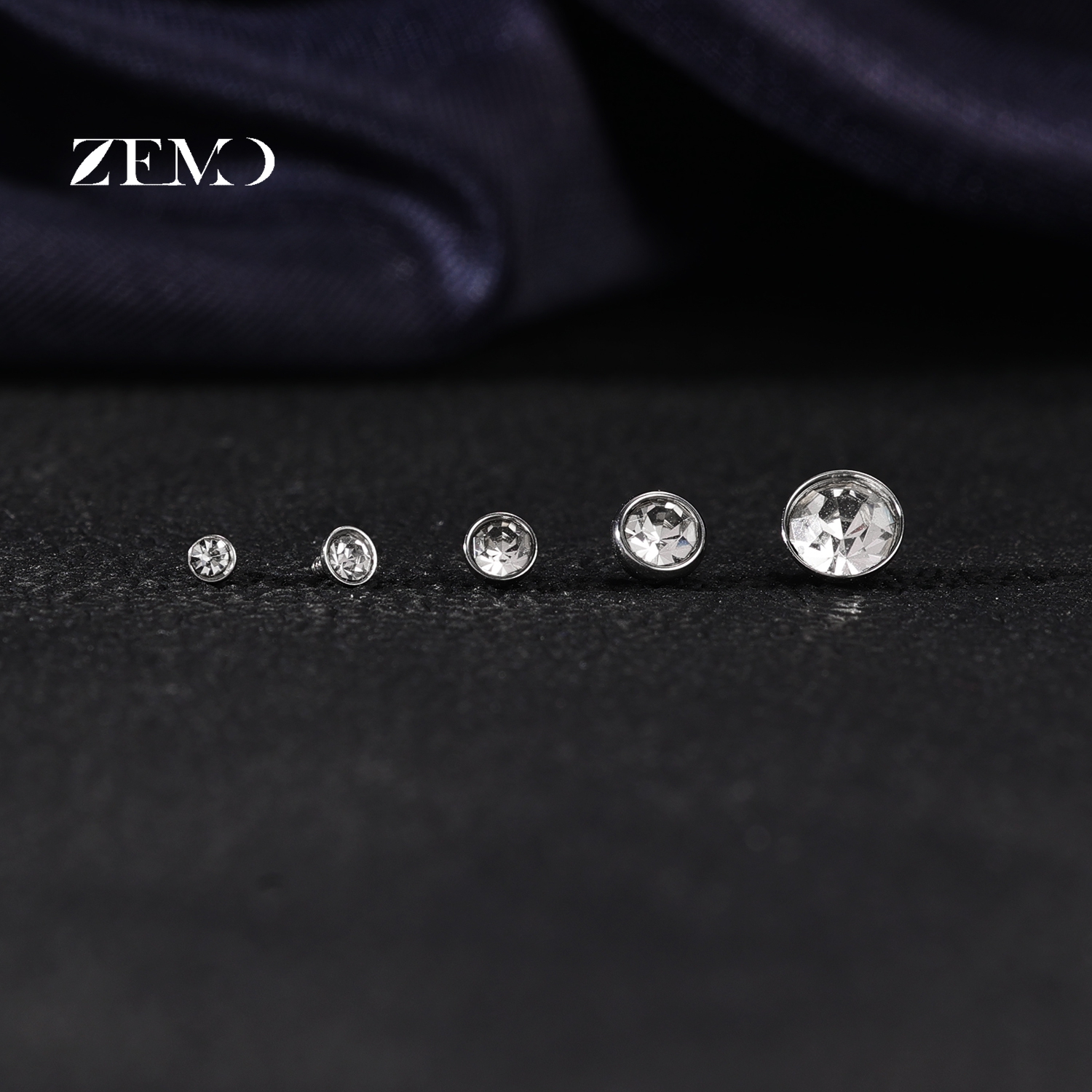 ZEMO 1-2pcs/lot Stainless Stee - đánh giá và giá Dermal Anchor Top