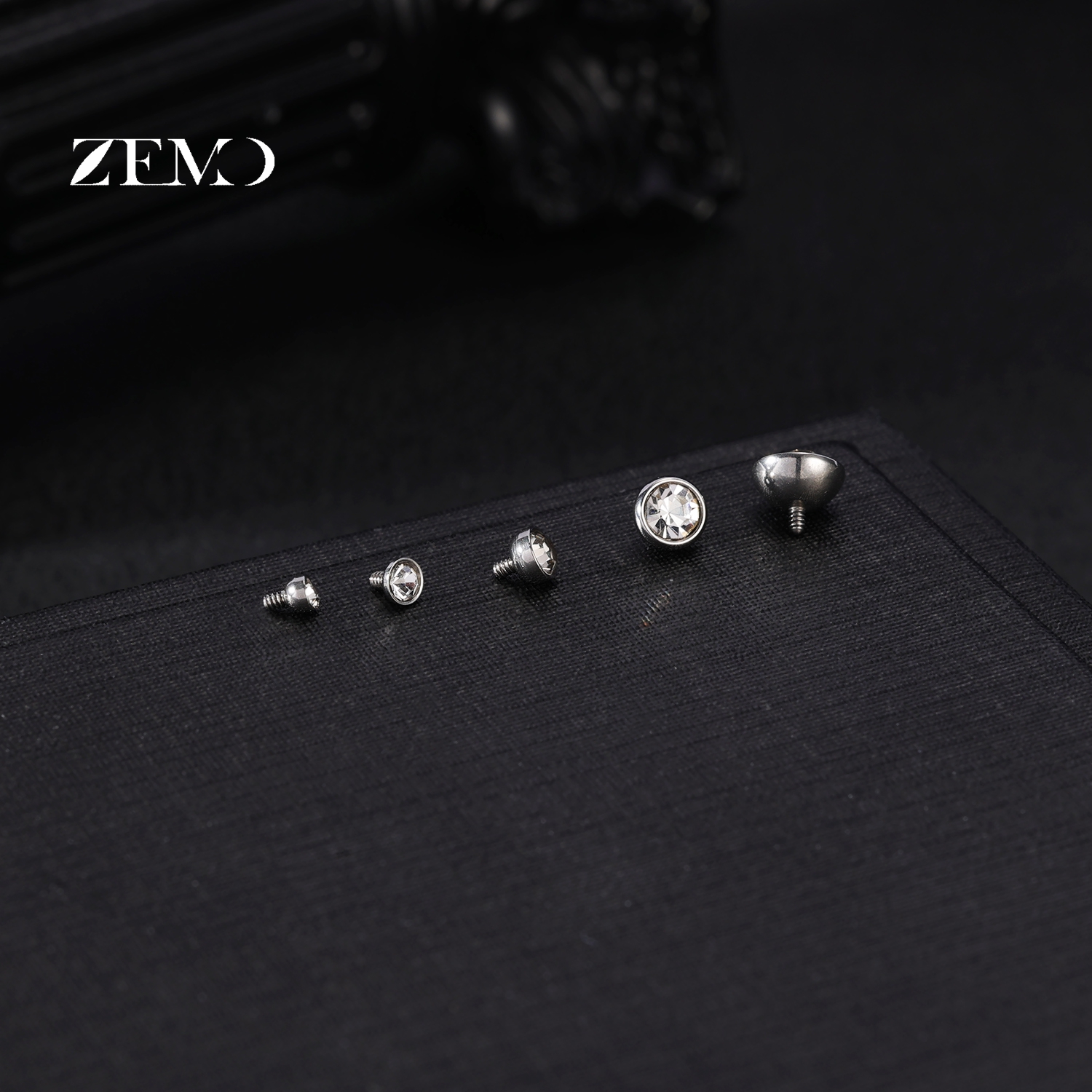 ZEMO 1-2pcs/lot Stainless Stee - đánh giá và giá Dermal Anchor Top