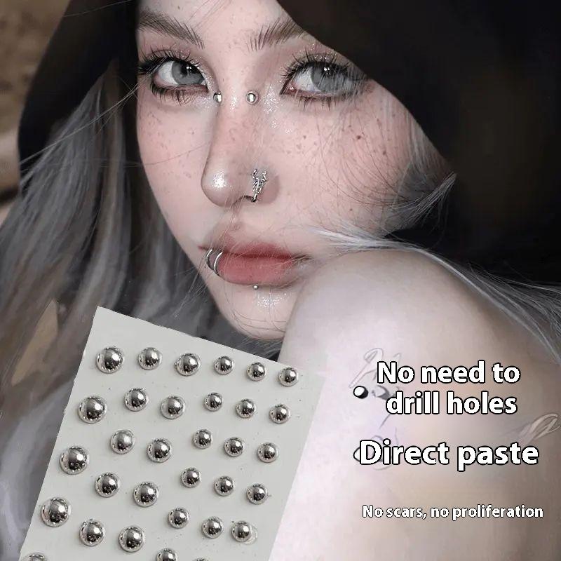 321pcs Non Piercing Lip Studs  - đánh giá và giá Body Jewelry Hoops