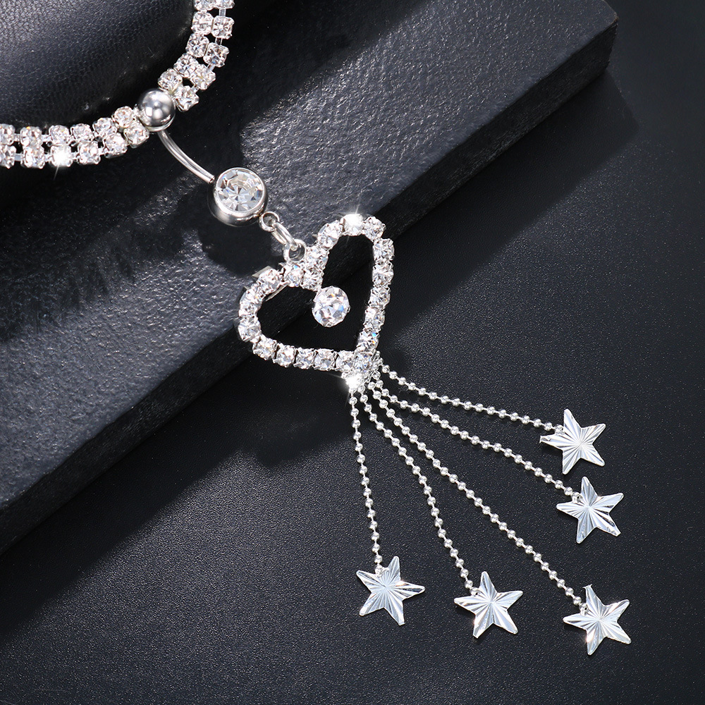 GLAMing Boho Heart Dangle Rhin - đánh giá và giá Body Jewelry Hoops
