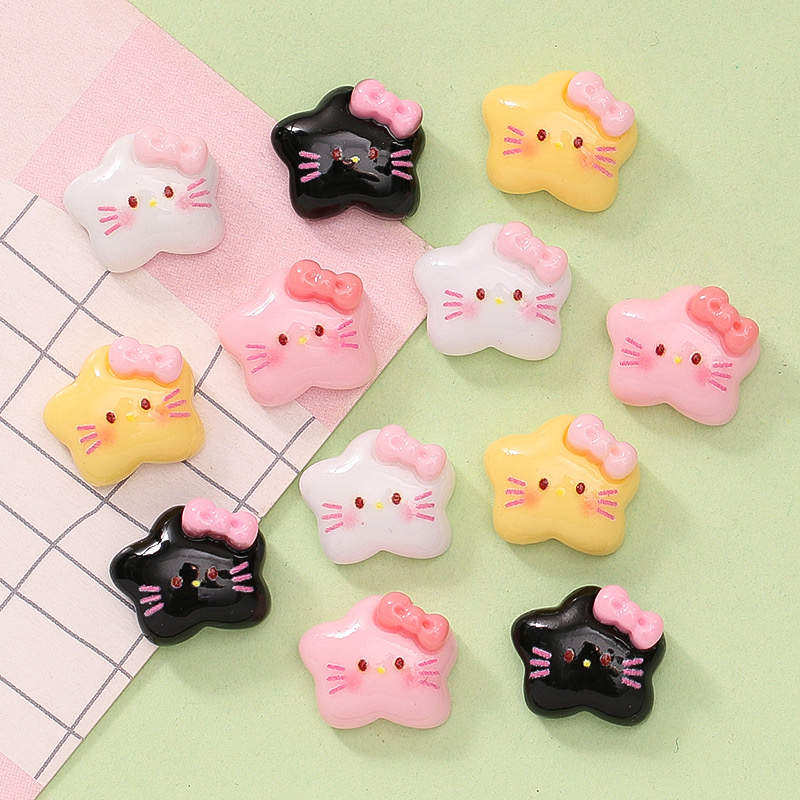 20Pcs New Cute Resin Mini cart - đánh giá và giá Star Flat Back