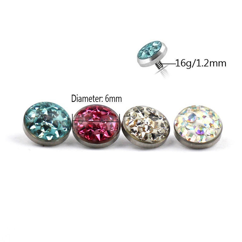1PC Dermal Anchor Top Piercing - đánh giá và giá Dermal Anchor Top