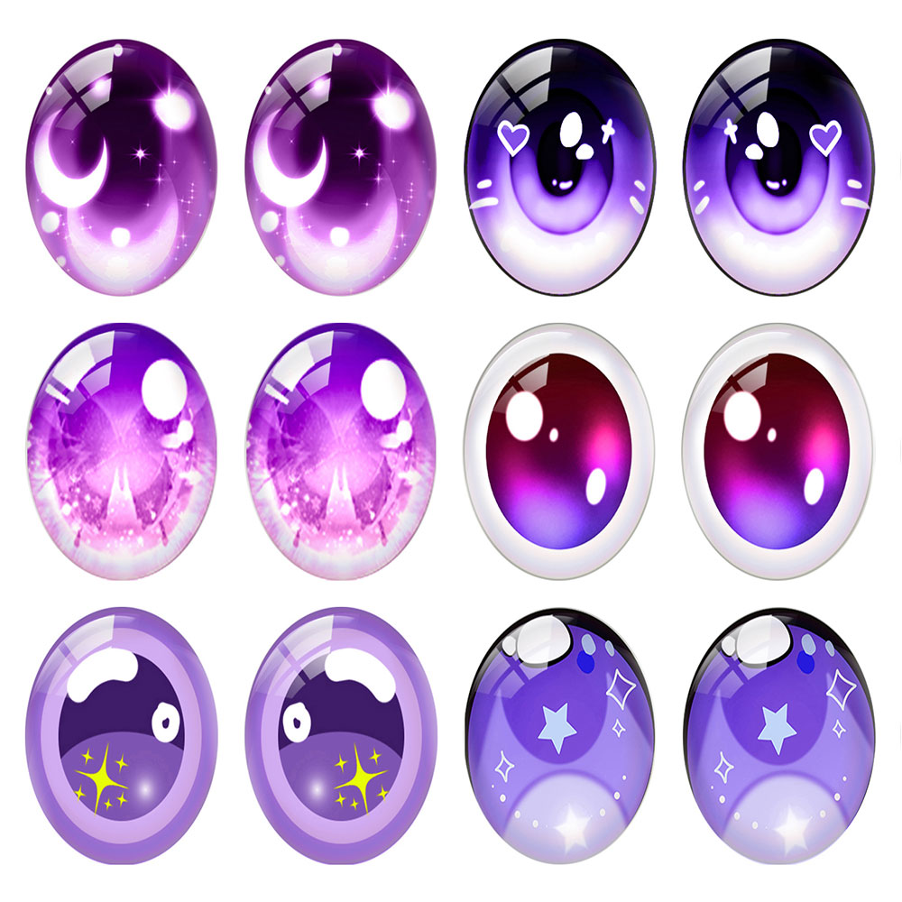 5pairs/lot Oval Cute Cartoon D - đánh giá và giá Star Flat Back