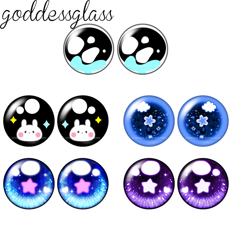 Glass Cartoon Doll Eyes Star R - đánh giá và giá Star Flat Back
