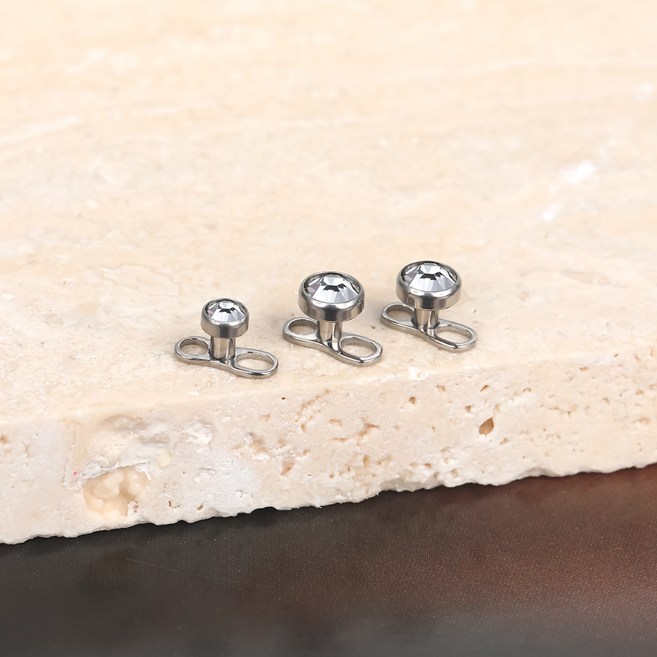 1Pc/5Pcs Titanium Micro Dermal - đánh giá và giá Dermal Anchor Top