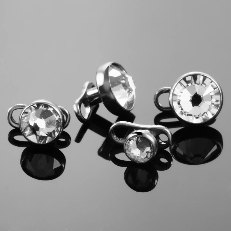 1Pc/5Pcs Titanium Micro Dermal - đánh giá và giá Dermal Anchor Top