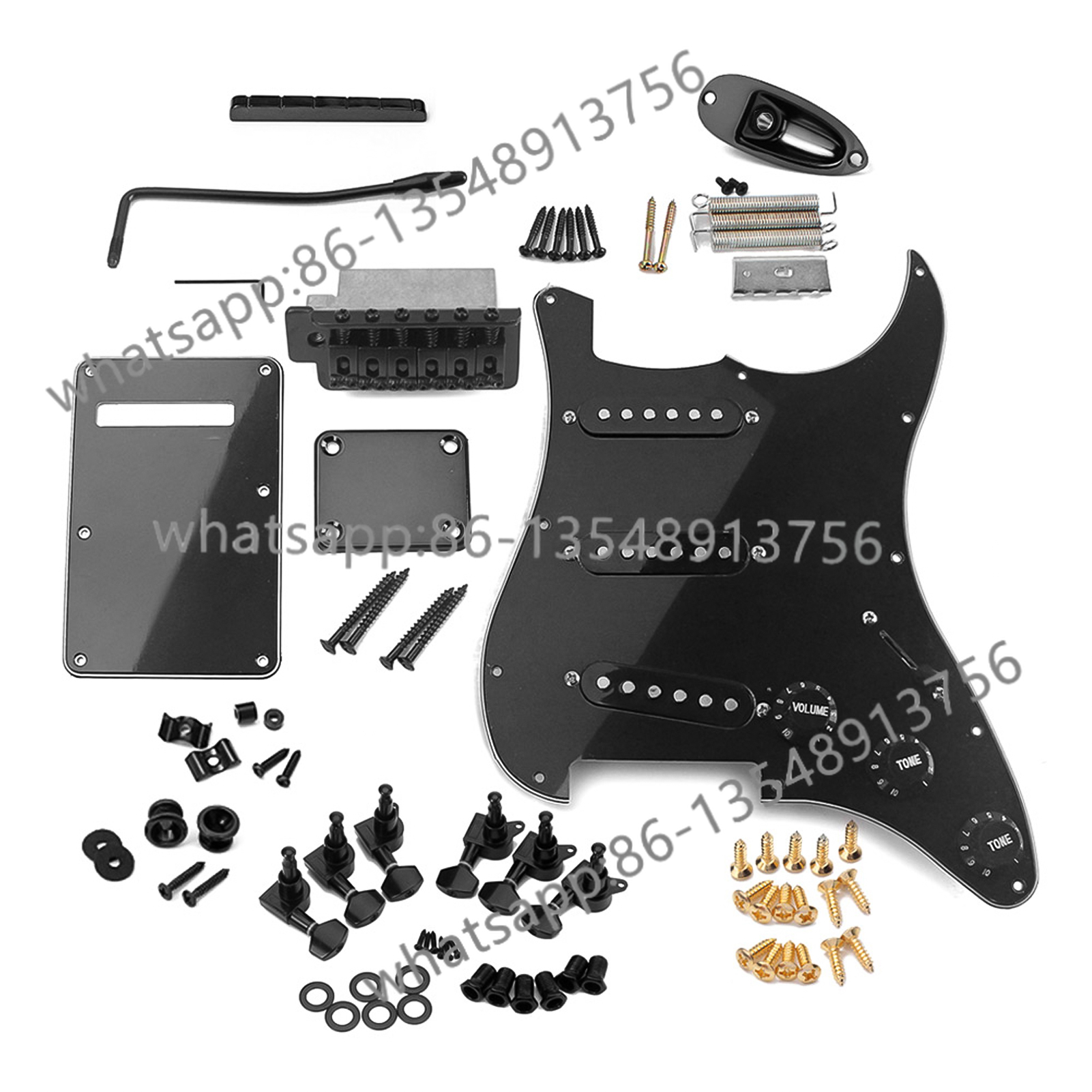 ST style electric guitar full  - đánh giá và giá Body Jewelry Factory
