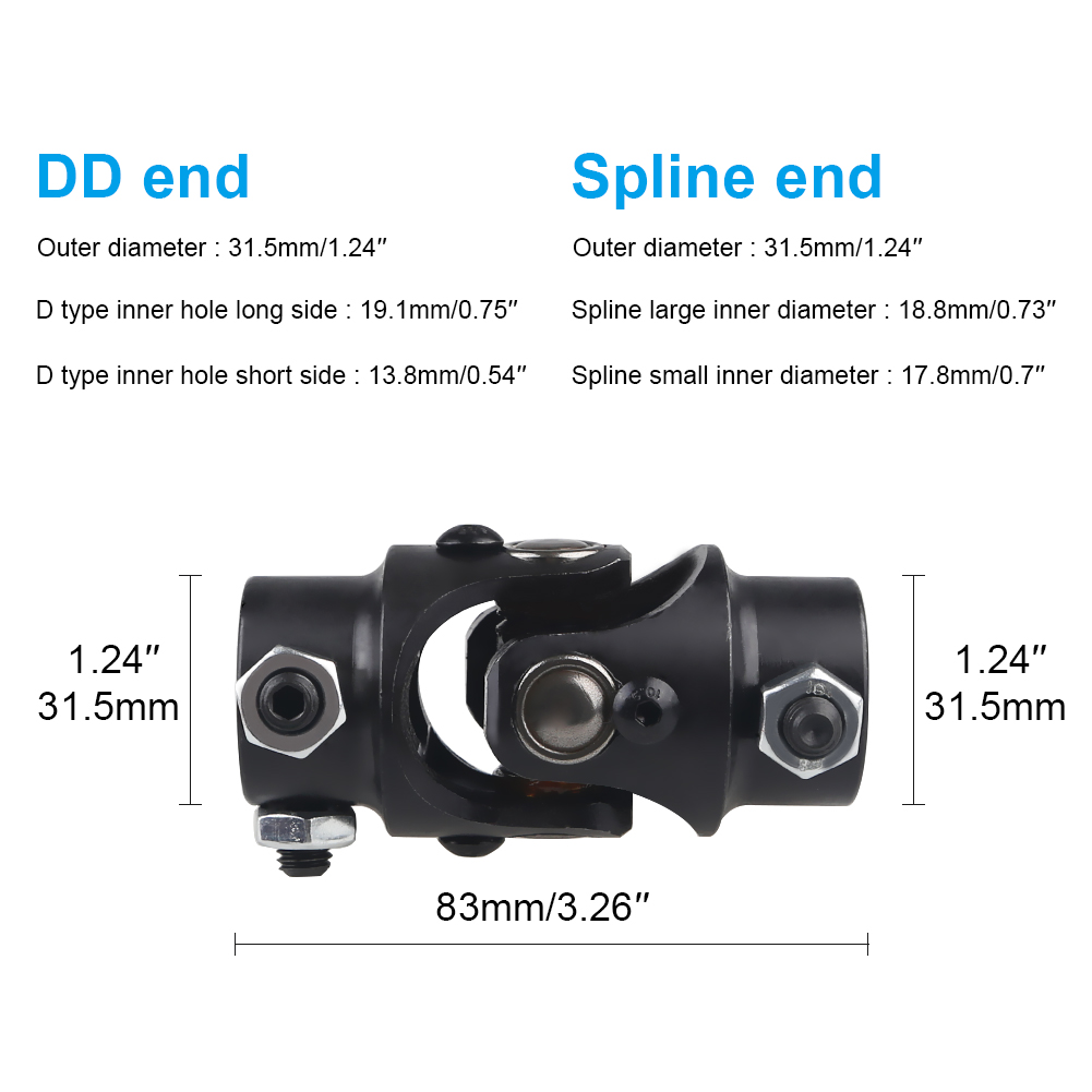 Universal U-Joint Single Steer - đánh giá và giá Body Jewelry 4 U