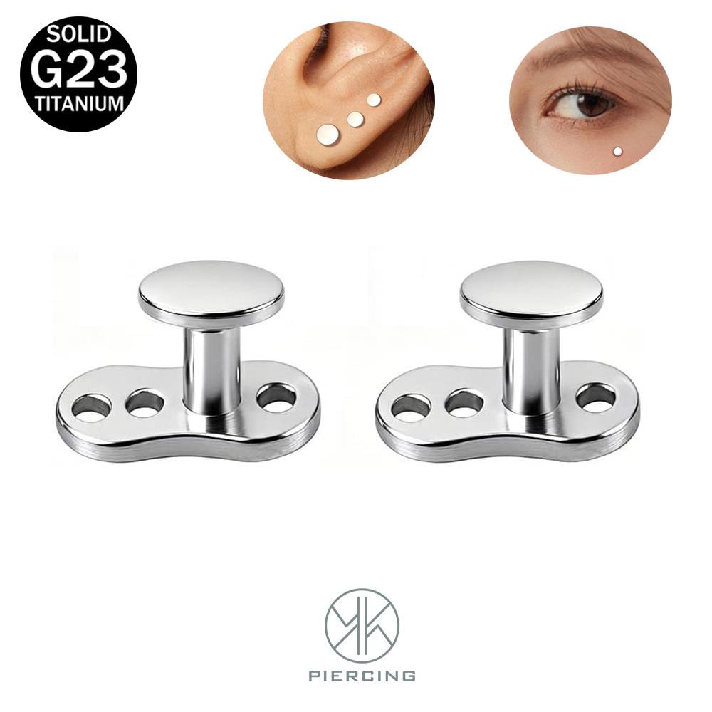 14G Round Disc Dermal Anchor T - đánh giá và giá Dermal Anchor Top