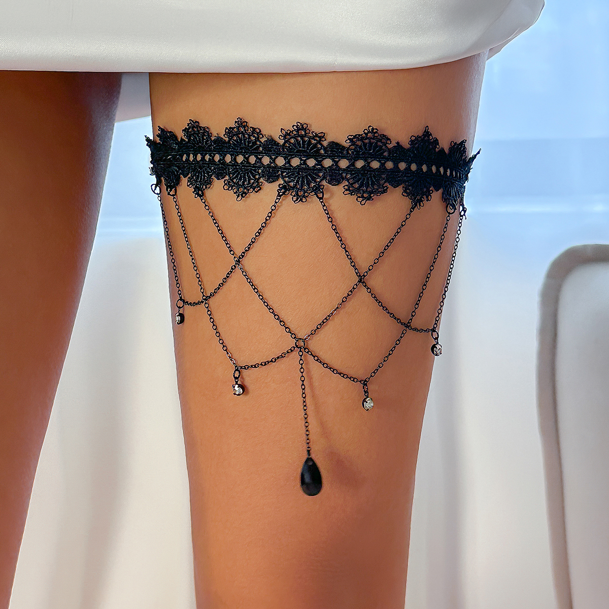 Ingemark Boho Elastic Band Bla - đánh giá và giá Body Jewelry Leg Chain