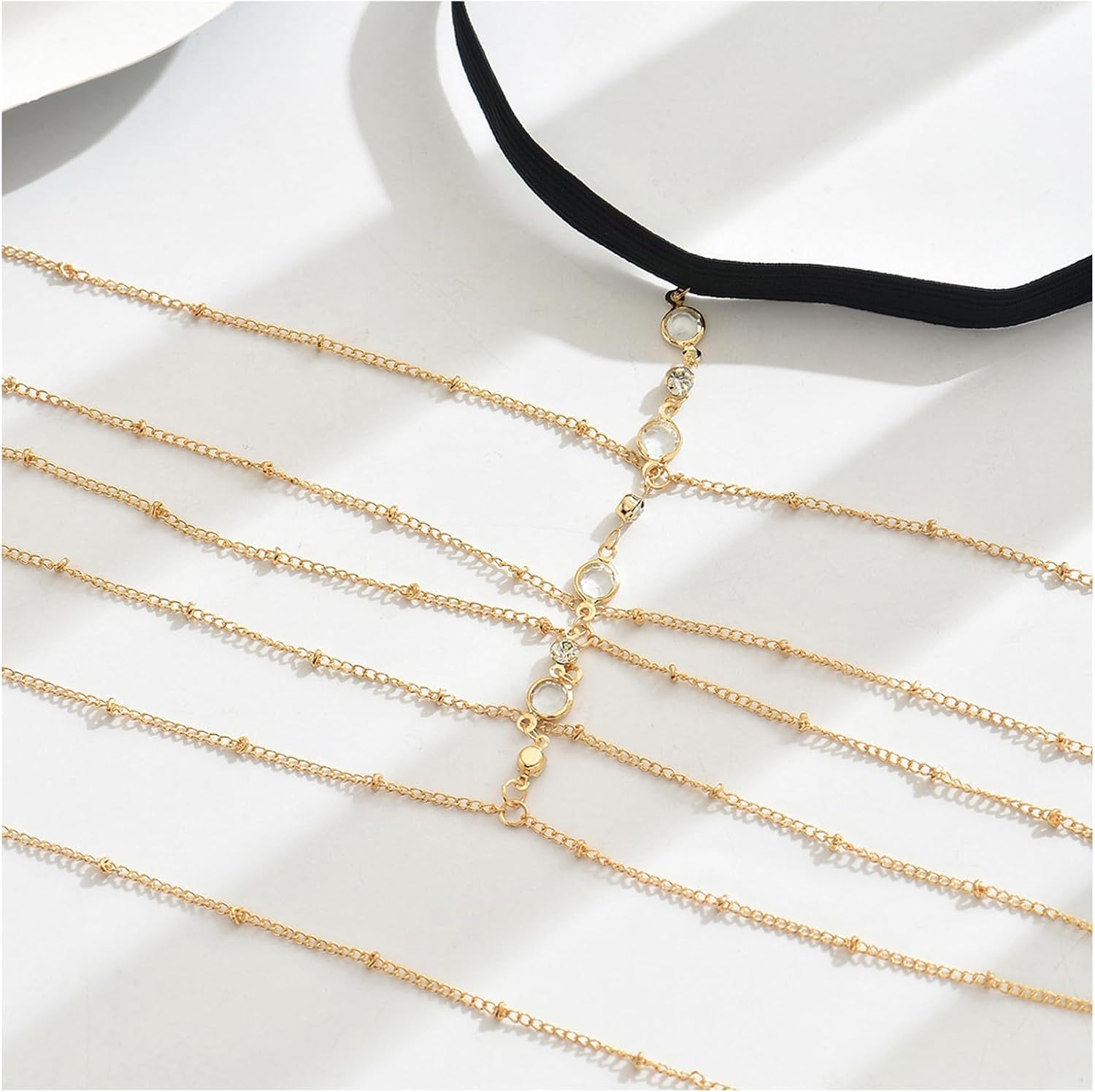 Sexy Crystal Bead Leg Body Acc - đánh giá và giá Body Jewelry Leg Chain