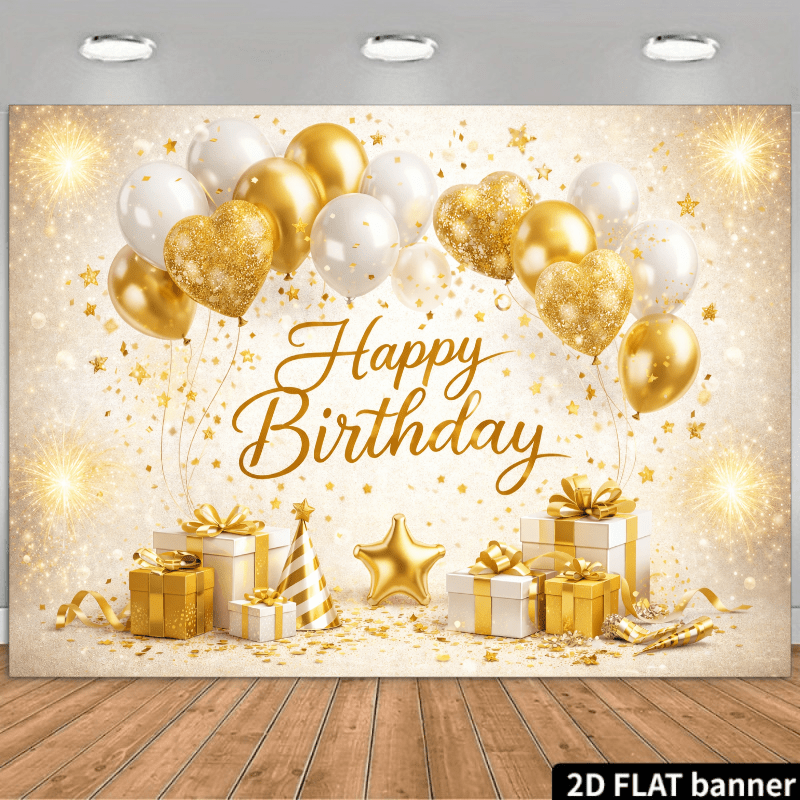 2D flat sparkling birthday the - đánh giá và giá Star Flat Back