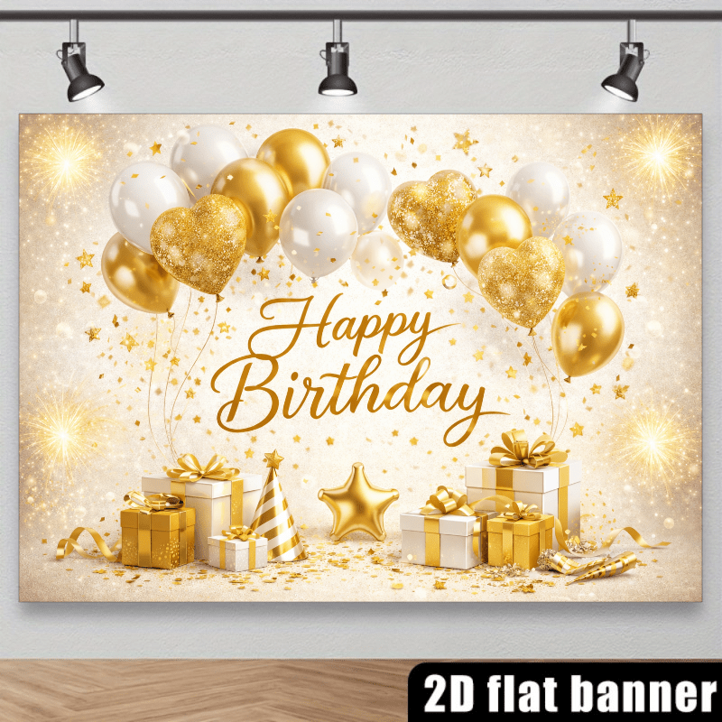 2D flat sparkling birthday the - đánh giá và giá Star Flat Back