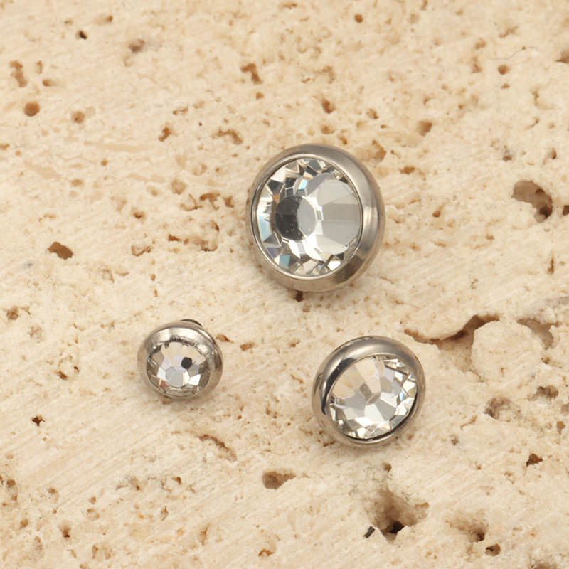 1PCS ASTM F136 Titanium Bezel  - đánh giá và giá Dermal Anchor Top
